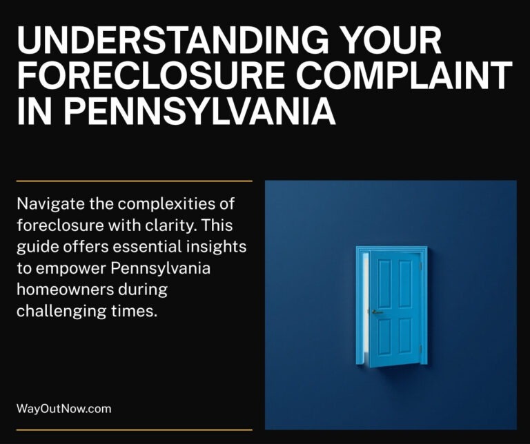 Home - 16 Understanding Your Foreclosure Complaint in Pennsylvania - Way Out Now Solutions